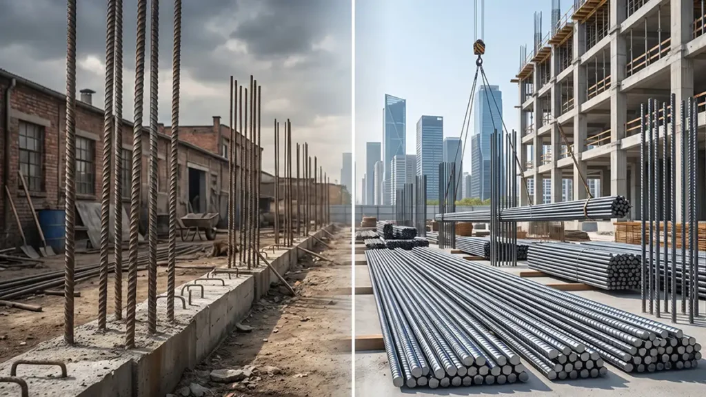 TMT Bar vs CTD Bar: Key Differences Every Homeowner Should Know