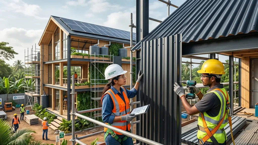 Sustainable Construction: The Role of Corrugated Sheets in Eco-Friendly Building Practices