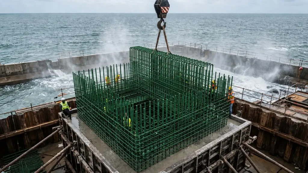 Best TMT Bars for Coastal Construction: Fighting Salinity and Corrosion