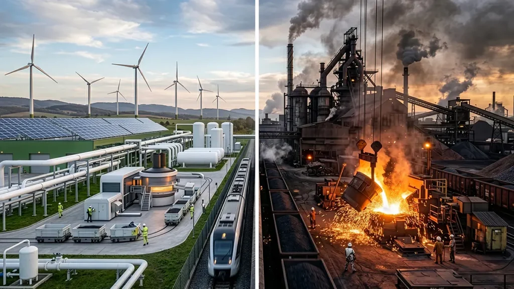 Green Steel vs Traditional Steel: Key Differences & Benefits