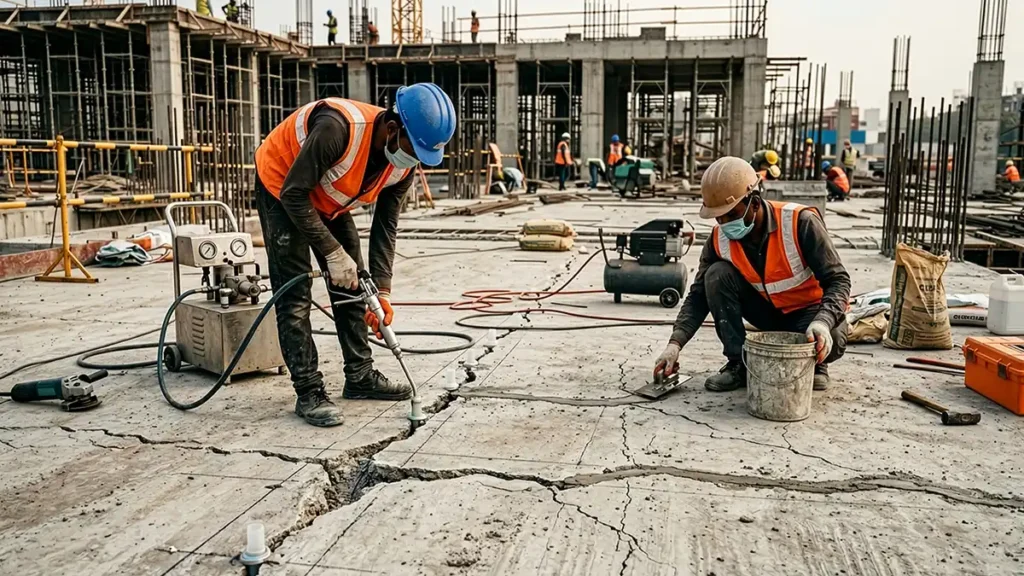 How to Repair Concrete Cracks: Methods, Materials & Tips