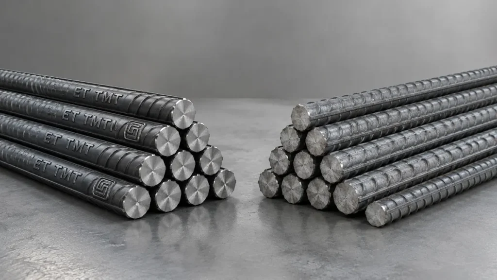 Primary vs Secondary TMT Steel: What’s the Real Difference and Does It Matter?